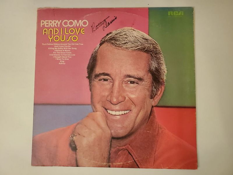 Perry Como And I Love You So vinyl record