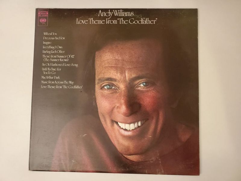 Andy Williams Love Theme From 'The Godfather' vinyl record