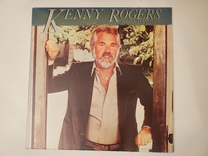 Kenny Rogers Share Your Love vinyl record