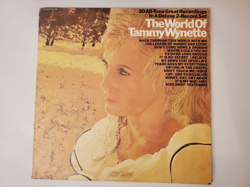 Tammy Wynette The World Of Tammy Wynette vinyl record