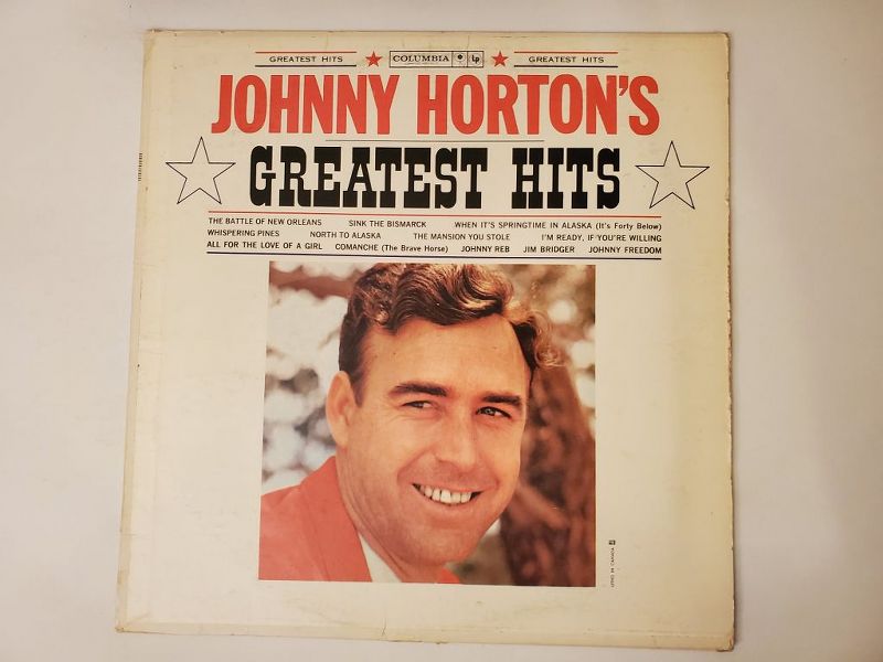 Johnny Horton Greatest Hits vinyl record