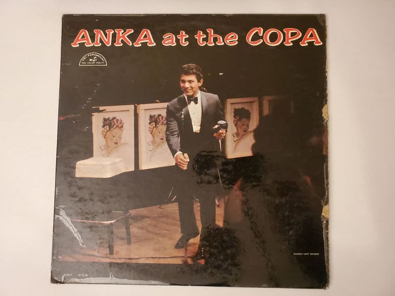 Paul Anka Anka at the Copa vinyl record