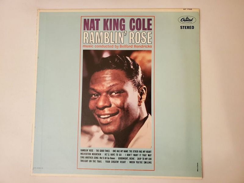 Nat King Cole Ramblin' Rose vinyl record