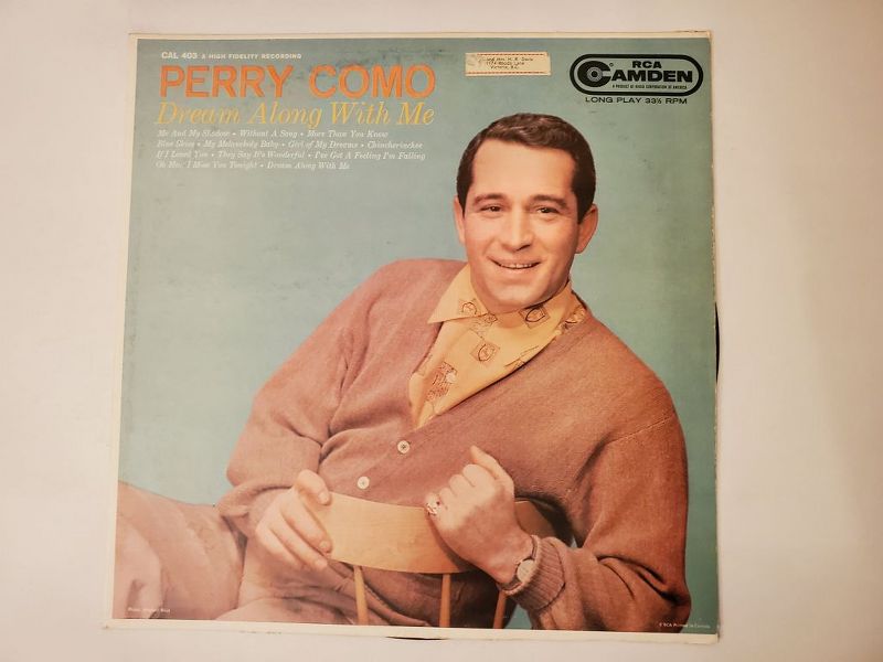 Perry Como Dream Along With Me vinyl record