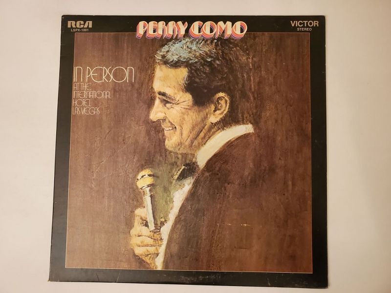 Perry Como In Person at the International Hotel, Las Vegas vinyl record