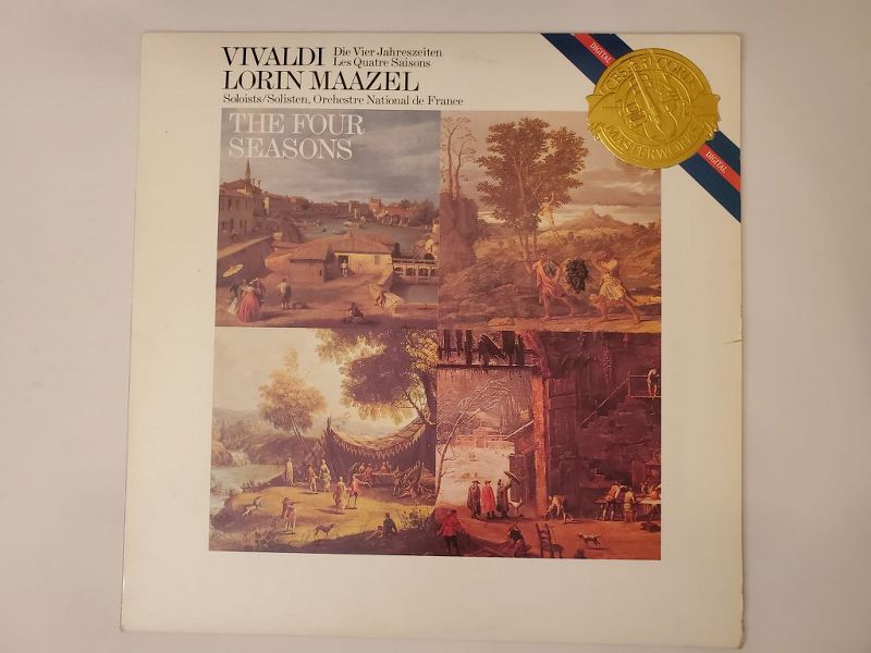 Antonio Vivaldi The Four Seasons vinyl record
