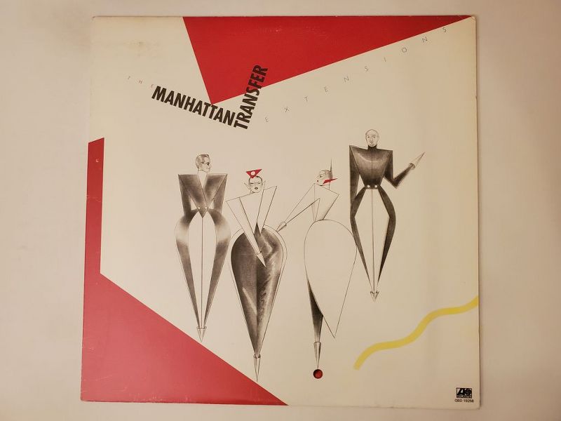 The Manhattan Transfer Extensions vinyl record