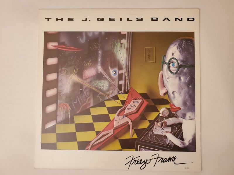 The J. Geils Band Freeze Frame vinyl record
