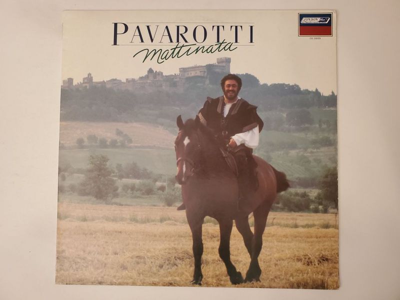 Pavarotti Mattinata vinyl record