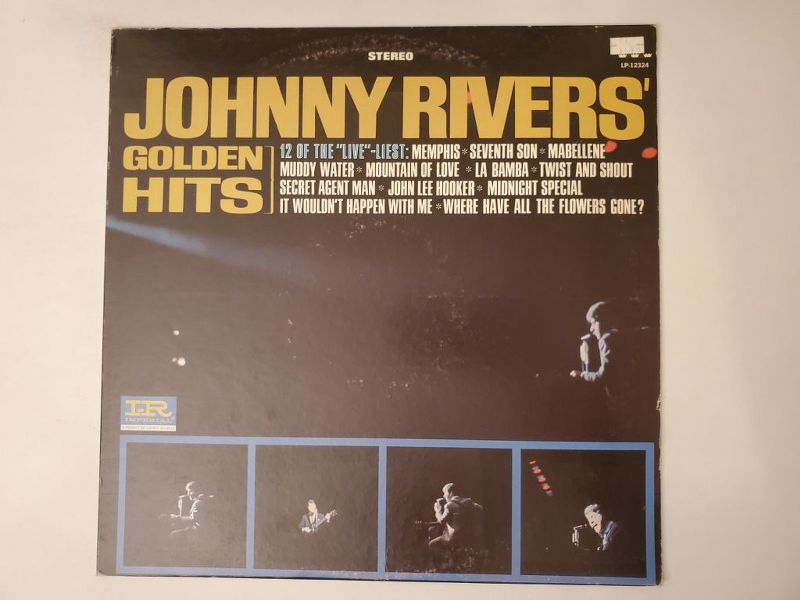Johnny Rivers Golden Hits vinyl record