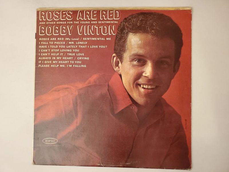 Bobby Vinton Roses Are Red vinyl record