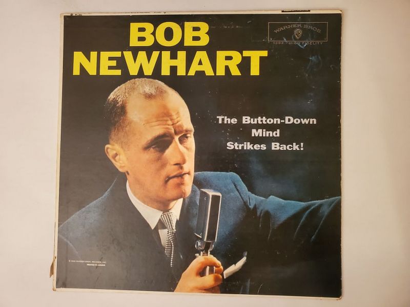 Bob Newhart The Button-Down Mind Strikes Back! vinyl record