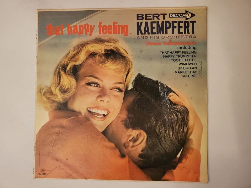 Bert Kaempfert and His Orchestra That Happy Feeling vinyl record