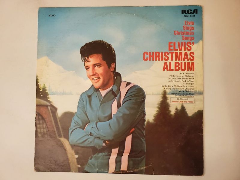 Elvis Presley Elvis' Christmas Album vinyl record