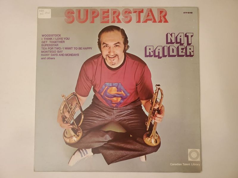 Nat Raider Superstar vinyl record