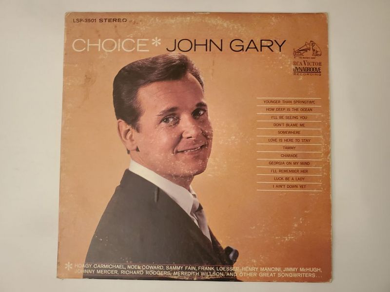 John Gary Choice vinyl record