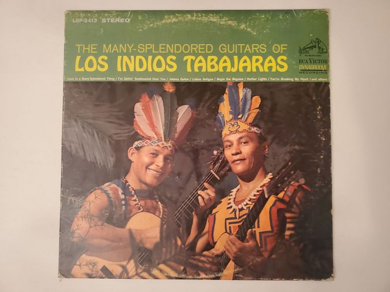 Los Indios Tabajaras The Many-Splendored Guitars of Los Indios Tabajaras vinyl record
