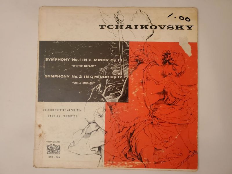 Tchaikovsky Symphony No. 1 in G Minor Op. 13 'Winter Dreams' / Symphony No. 2 in C Minor Op. 17 'Little Russian' vinyl record