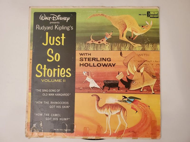 Sterling Holloway Walt Disney presents Rudyard Kipling's Just So Stories Volume II vinyl record