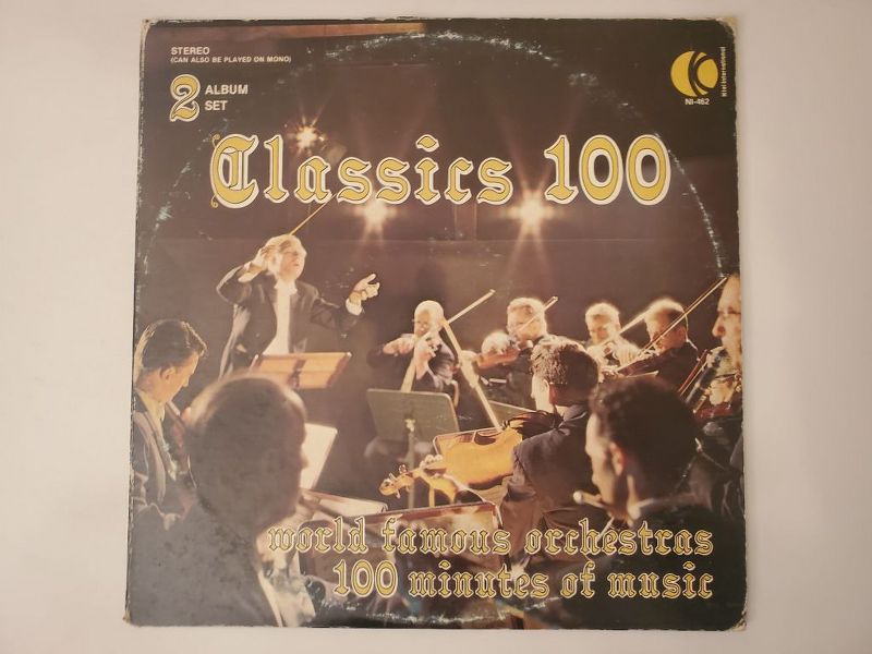 World Famous Orchestras Classics 100 vinyl record