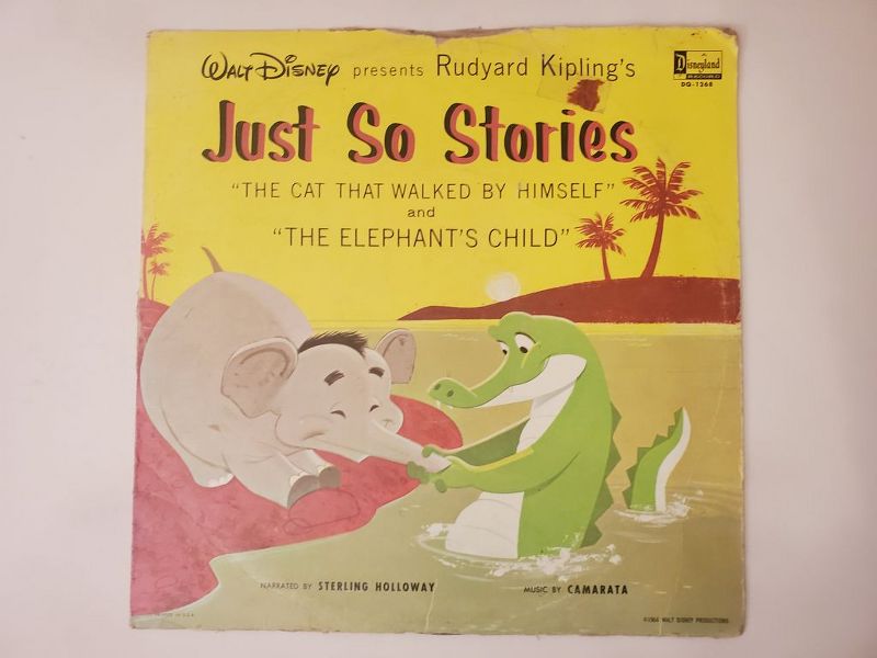 Sterling Holloway (Narrator), Camarata (Music) Just So Stories: The Cat That Walked By Himself and The Elephant's Child vinyl record