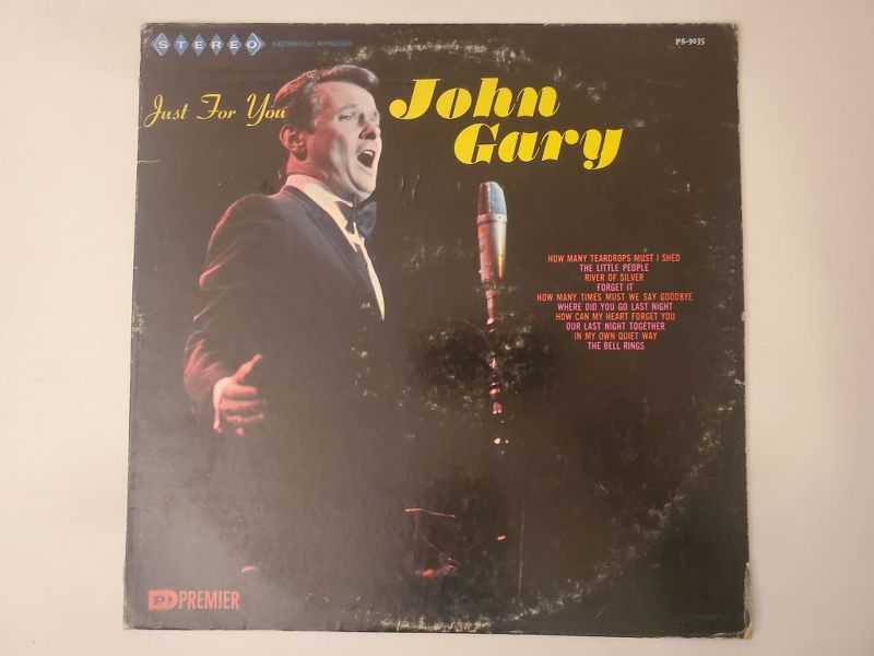John Gary Just For You vinyl record