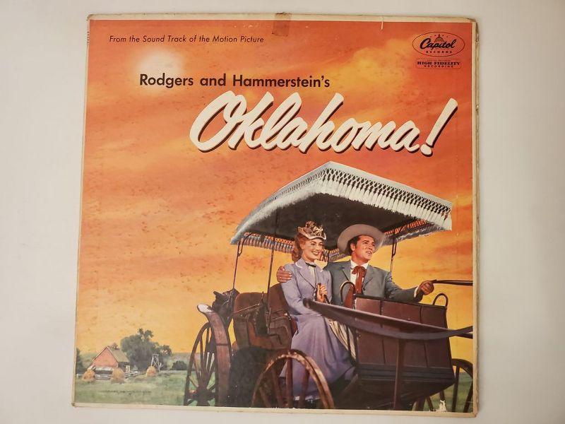 Rodgers and Hammerstein Oklahoma! (From the Sound Track of the Motion Picture) vinyl record