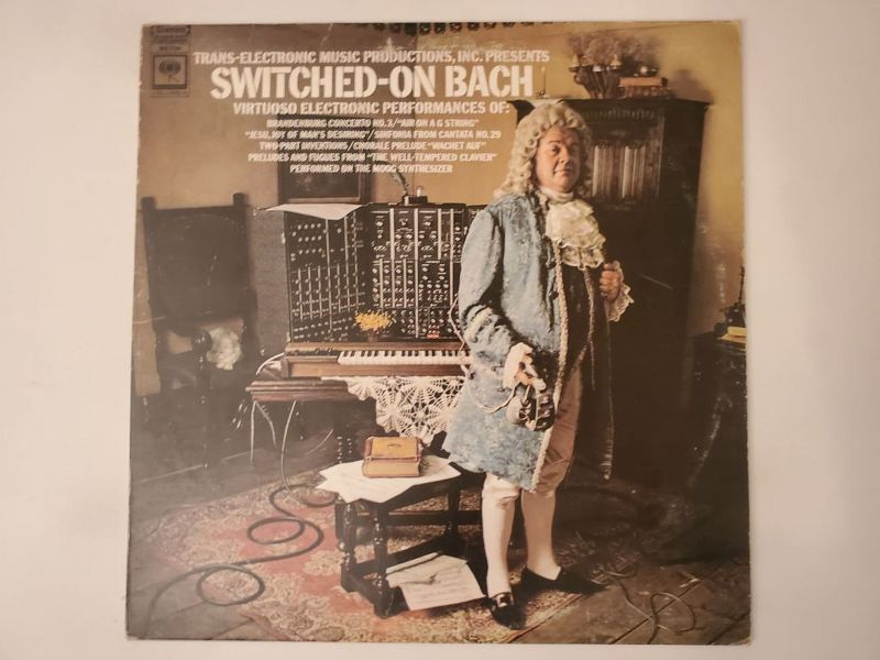 Wendy Carlos Switched-On Bach vinyl record