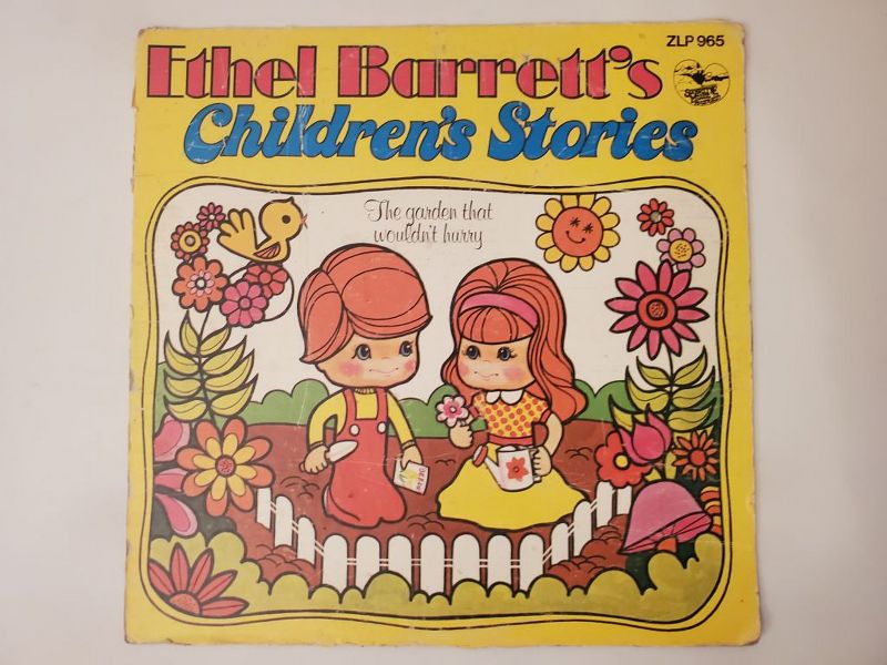 Ethel Barrett Children's Stories: The garden that wouldn't hurry vinyl record