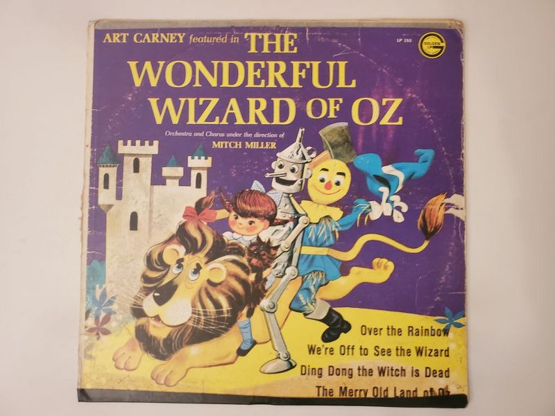 Art Carney, Orchestra and Chorus under the direction of Mitch Miller The Wonderful Wizard of Oz vinyl record