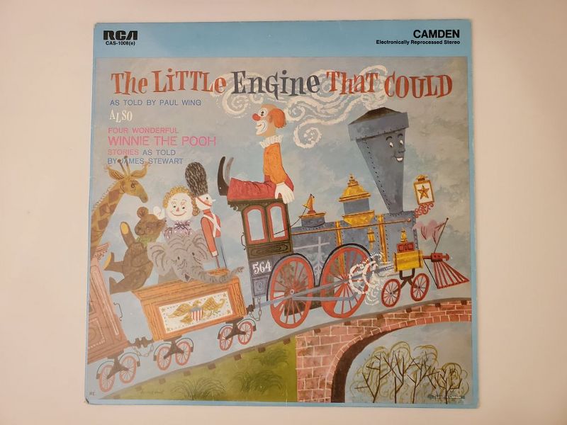 Paul Wing, James Stewart The Little Engine That Could / Winnie the Pooh vinyl record
