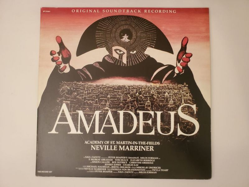 Neville Marriner Amadeus (Original Soundtrack Recording) vinyl record