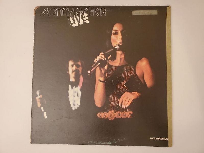 Sonny & Cher Live vinyl record