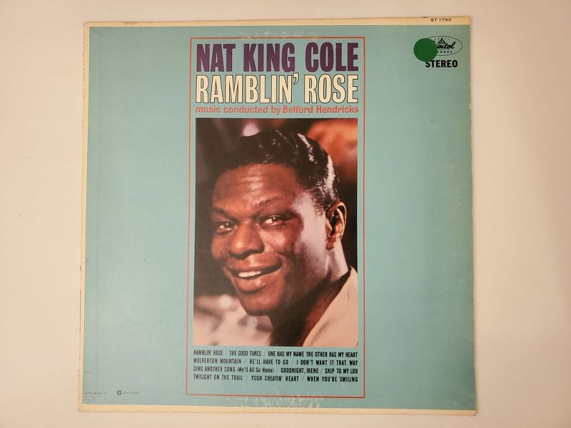 Nat King Cole Ramblin' Rose vinyl record