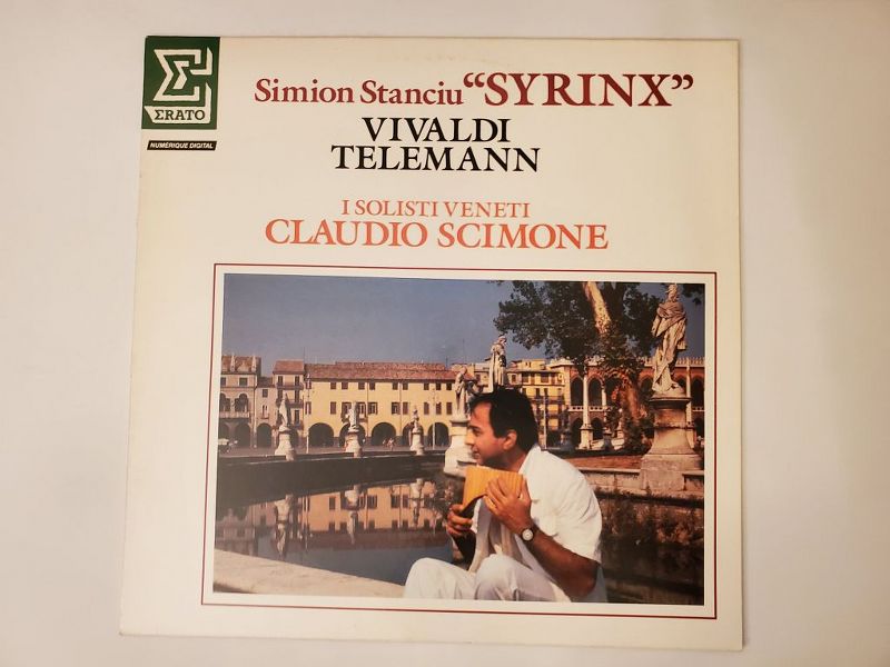 Simion Stanciu 'Syrinx', I Solisti Veneti, Claudio Scimone Vivaldi, Telemann vinyl record