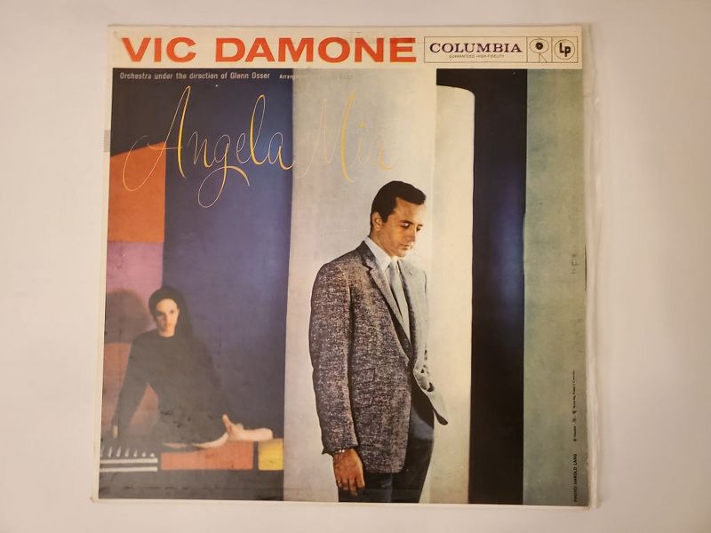 Vic Damone Angela Mia vinyl record