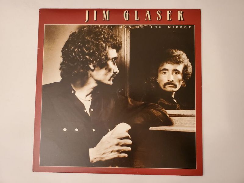 Jim Glaser The Man in the Mirror vinyl record