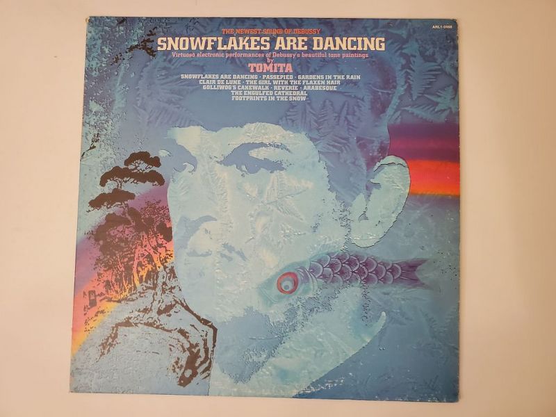 Tomita Snowflakes Are Dancing vinyl record
