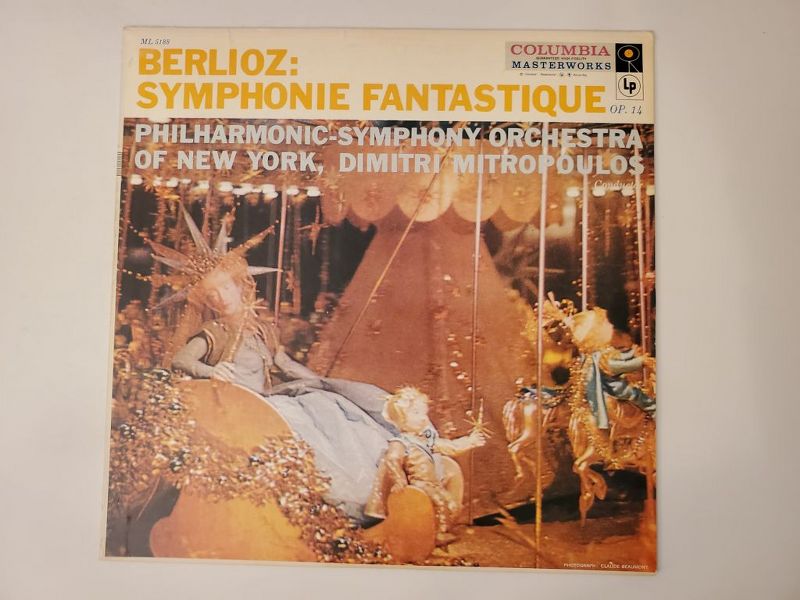 Philharmonic-Symphony Orchestra of New York, Dimitri Mitropoulos Berlioz: Symphonie Fantastique, Op. 14 vinyl record