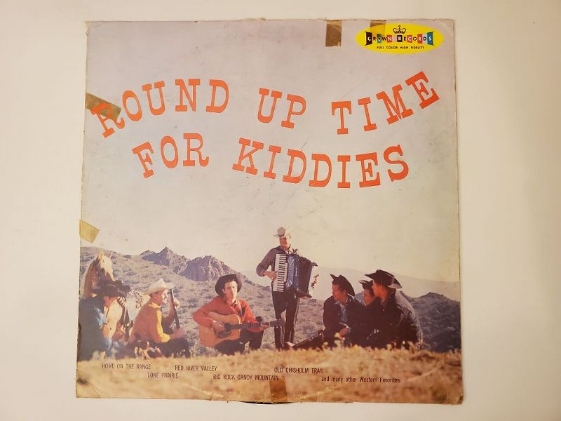 Unknown (Not specified on the cover) Round Up Time for Kiddies vinyl record