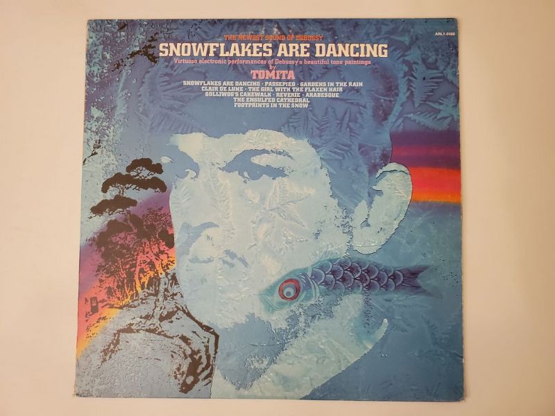 Tomita Snowflakes Are Dancing vinyl record