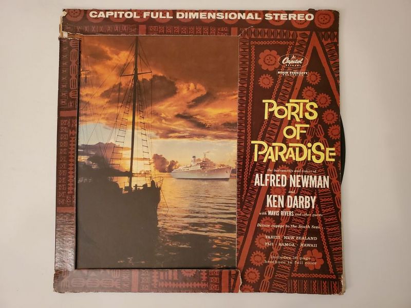 Alfred Newman and Ken Darby Ports of Paradise vinyl record