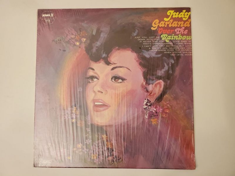Judy Garland Over the Rainbow vinyl record