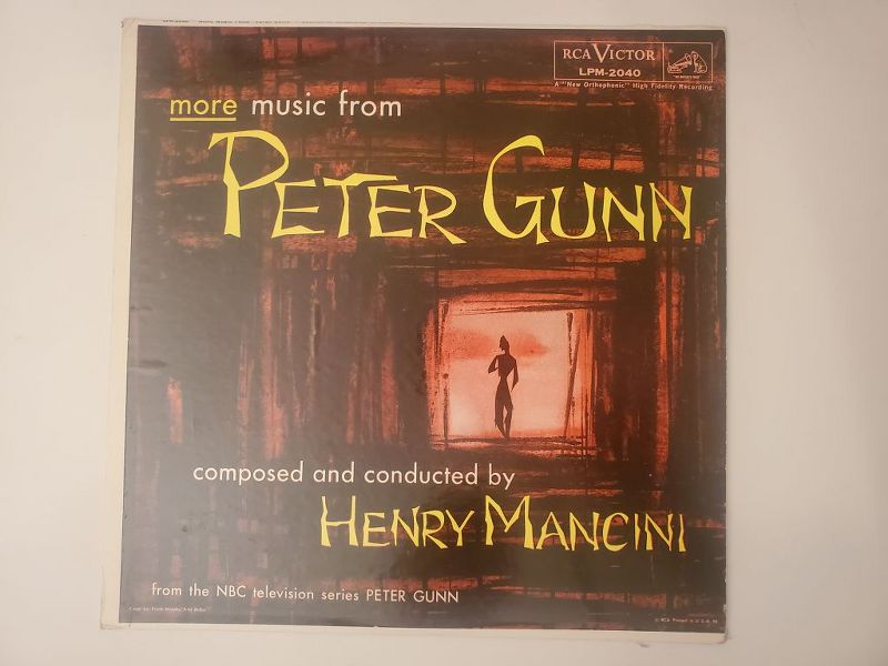 Henry Mancini More Music from Peter Gunn vinyl record