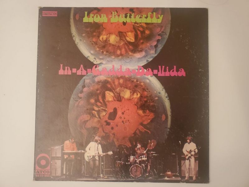 Iron Butterfly In-A-Gadda-Da-Vida vinyl record