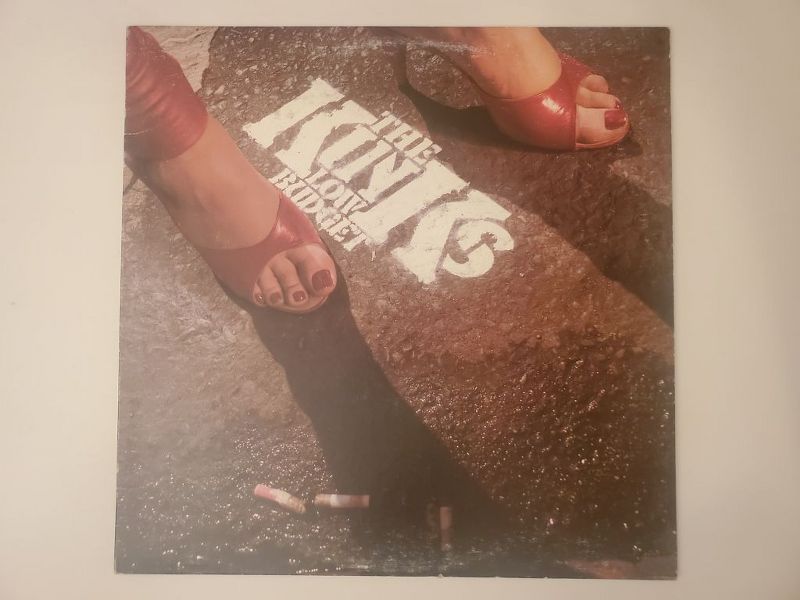 The Kinks Low Budget vinyl record