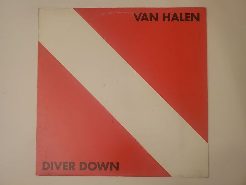 Van Halen Diver Down vinyl record