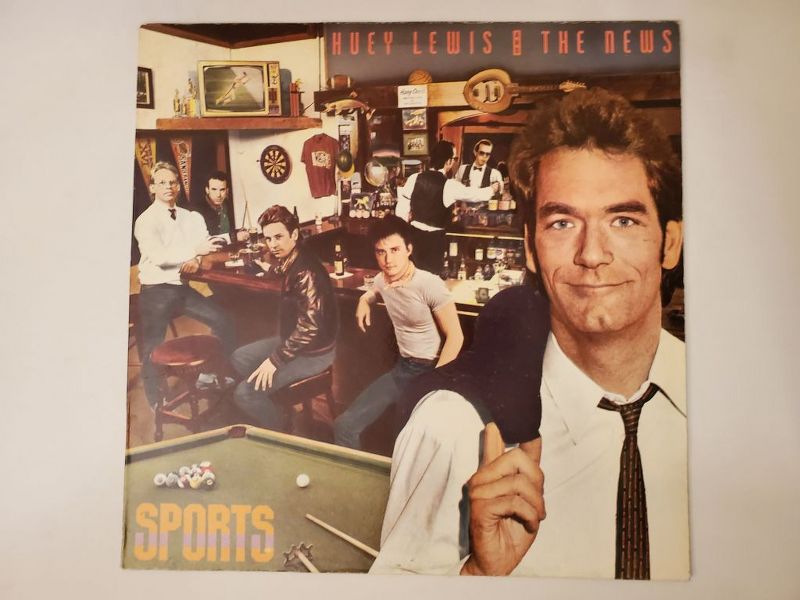 Huey Lewis and the News Sports vinyl record