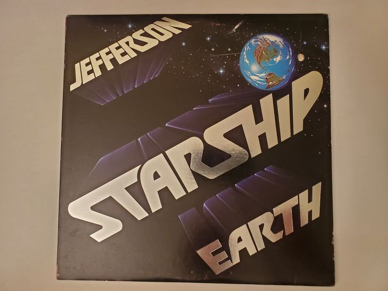 Jefferson Starship Earth vinyl record