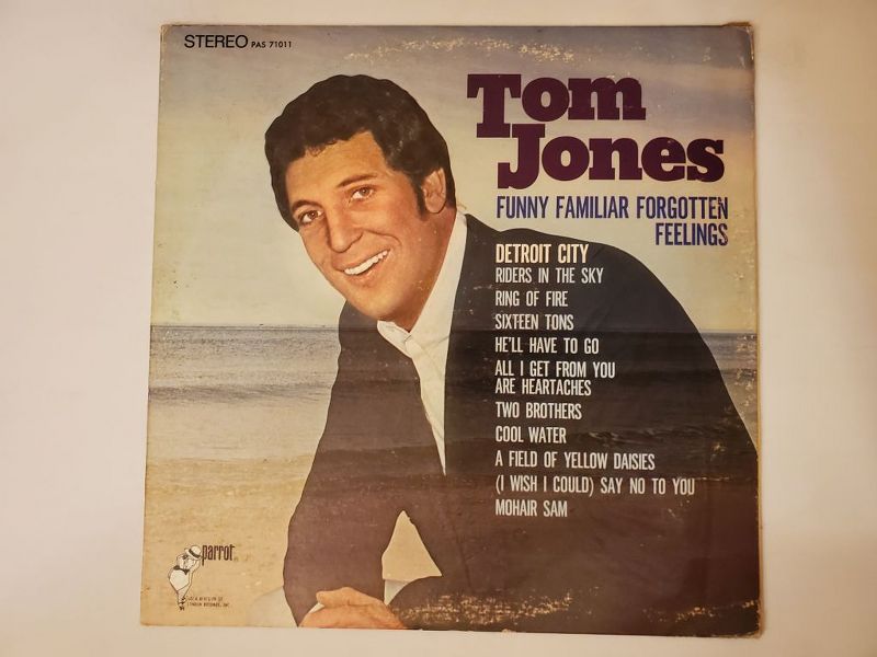 Tom Jones Funny Familiar Forgotten Feelings vinyl record